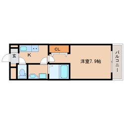 東生駒駅 徒歩10分 3階の物件間取画像